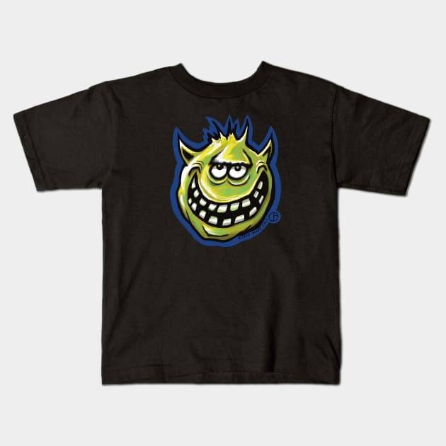 Luigi Loogie Kids T-Shirt by Art from the Blue Room